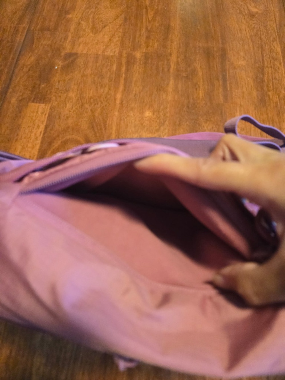 Hurley Wine Red Backpack with Front Bungee - Picture 5 of 7